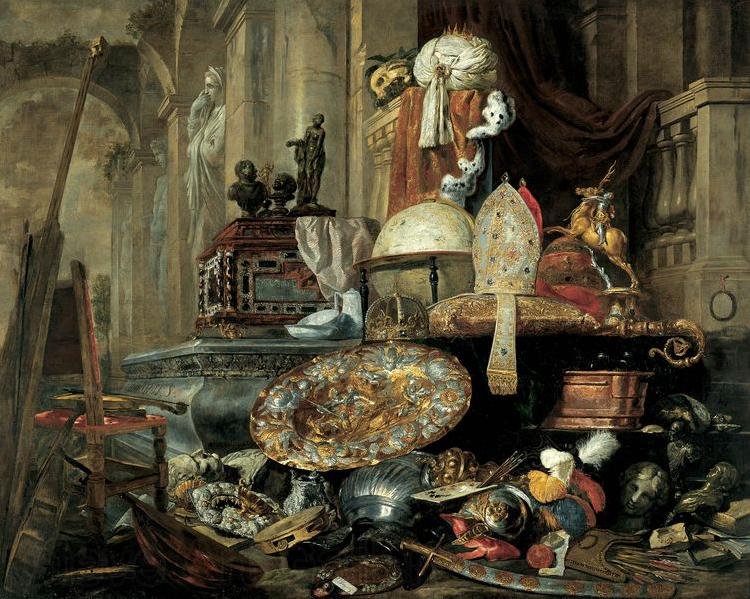 BOEL, Pieter Allegorie der Verganglichkeit der Welt France oil painting art